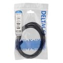Deltaco USB3-242 USB cable USB 3.2 Gen 1 (3.1 Gen 1) 2 m USB A Black Deltaco USB3-242 USB cable USB 3.2 Gen 1 (3.1 Gen 1) 2 m USB A Black