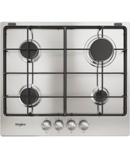Whirlpool TGML 650 IX Roostevaba teras Sisseehitatud 58 cm Gaas 4 tsoon(id)