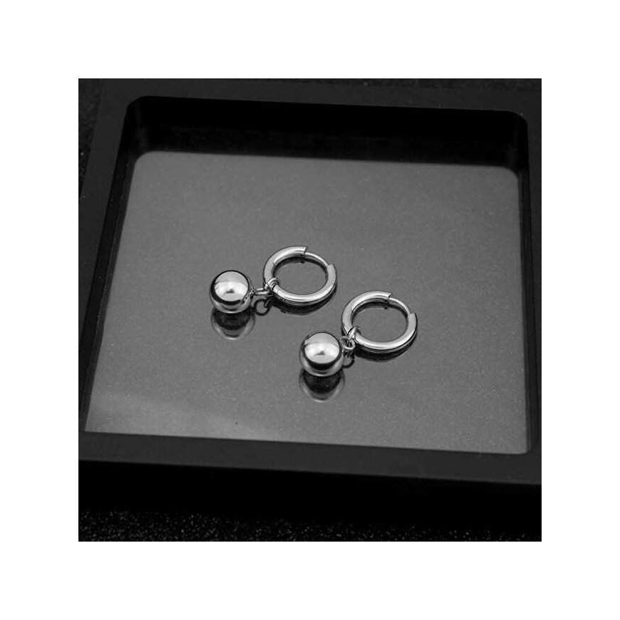 Troli Charming steel earrings circles 2in1 VABRAE019S – 2