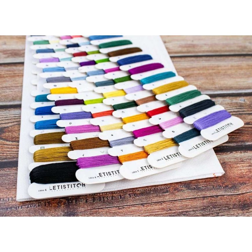 LetiStitch luca S Embroidery kit 34x27cm SLETIL9914 – 3