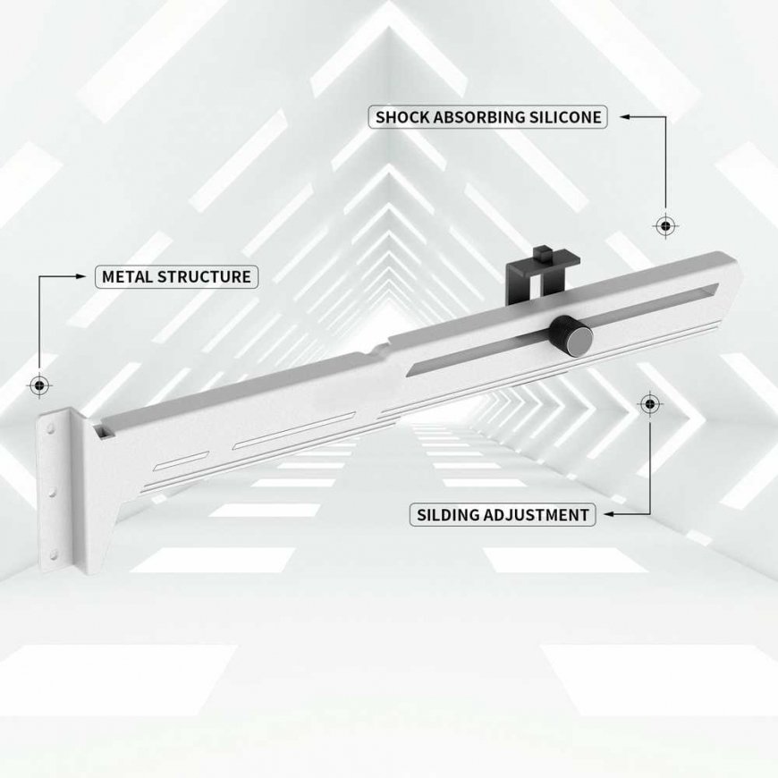 1st Cool 1stCOOL 1stCool Support GPU Metalinis laikiklis, baltas – 2