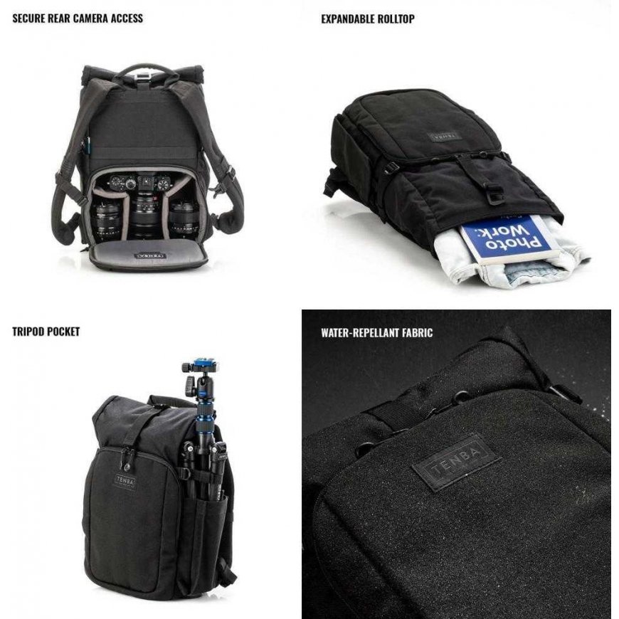 Tenba Fulton v2 10L Black – 2