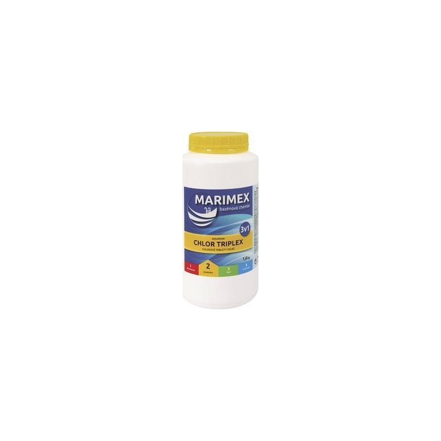 Marimex CHEMICAL allasklooritriplex 3 in 1 - 1,6 kg (tabletit)