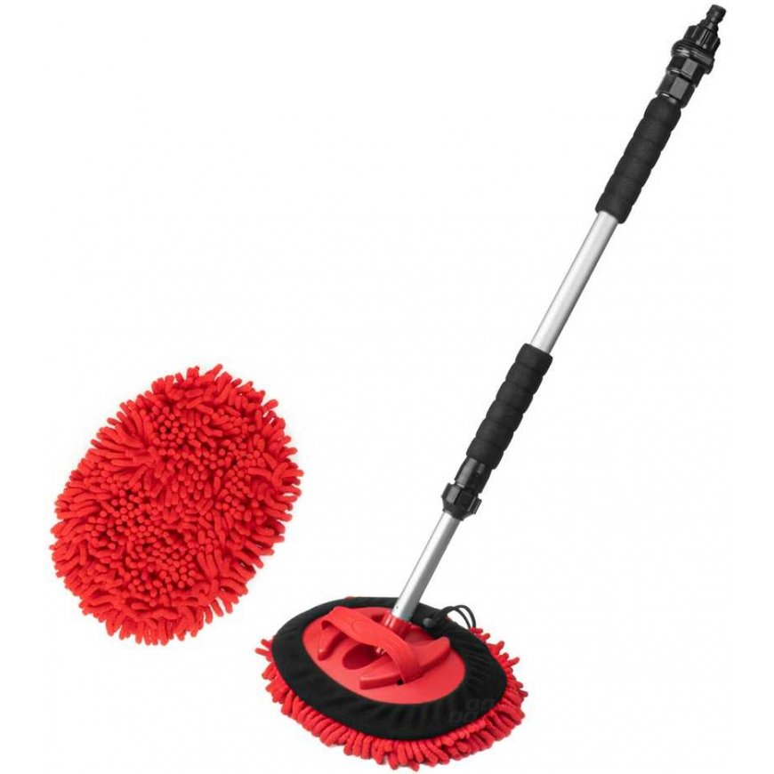 AMiO Telescopic microfiber flow brush for