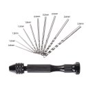 Baildon Extra long drill bit for steel and cast iron DIN 1869 9.5 mm, 320-220 mm, HSS Baildon Extra long drill bit for steel and cast iron DIN 1869 9.5 mm, 320-220 mm, HSS