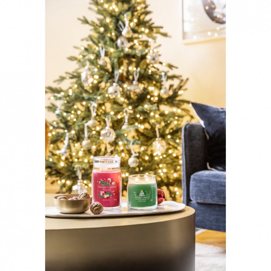 Yankee Candle Shimmering Christmas Tree восковая свеча Цилиндр Зеленый 1 шт – 2