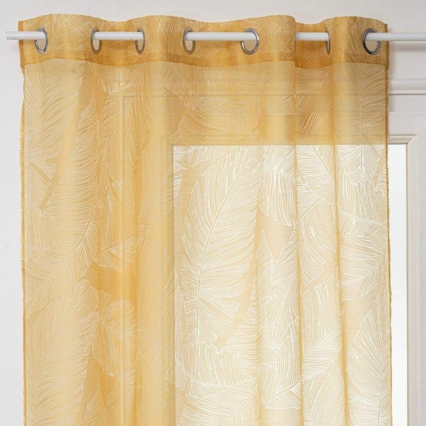 Atmosphera DEVO verho 140 x 240 cm keltainen
