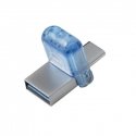DELL AB135396 USB zibatmiņa 128 GB USB Type-A / USB Type-C 3.2 Gen 1 (3.1 Gen 1) Zils, Sudrabs DELL AB135396 USB zibatmiņa 128 GB USB Type-A / USB Type-C 3.2 Gen 1 (3.1 Gen 1) Zils, Sudrabs