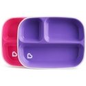MUNCHKIN plates with compartments 2pcs. 6m+ Splash 01244802