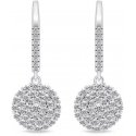Brilio Silver Decent silver earrings with zircons EA730W Brilio Silver Decent silver earrings with zircons EA730W