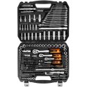 Neo Tools jakoavainsarja 220 osaa 1/2", 3/8", 1/4"