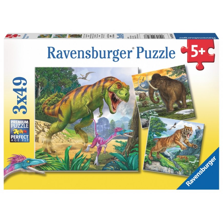 Ravensburger 4005556093588 Puzle 49 pcs Dinozauri