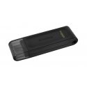 Kingston Technology DataTraveler 70 USB флеш накопитель 128 GB USB Type-C 3.2 Gen 1 (3.1 Gen 1) Черн Kingston Technology DataTraveler 70 USB флеш накопитель 128 GB USB Type-C 3.2 Gen 1 (3.1 Gen 1) Черн