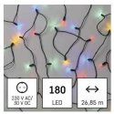 Emos LED Christmas chain - traditional, 26.85 m, indoor and outdoor, multicolor Emos LED Christmas chain - traditional, 26.85 m, indoor and outdoor, multicolor