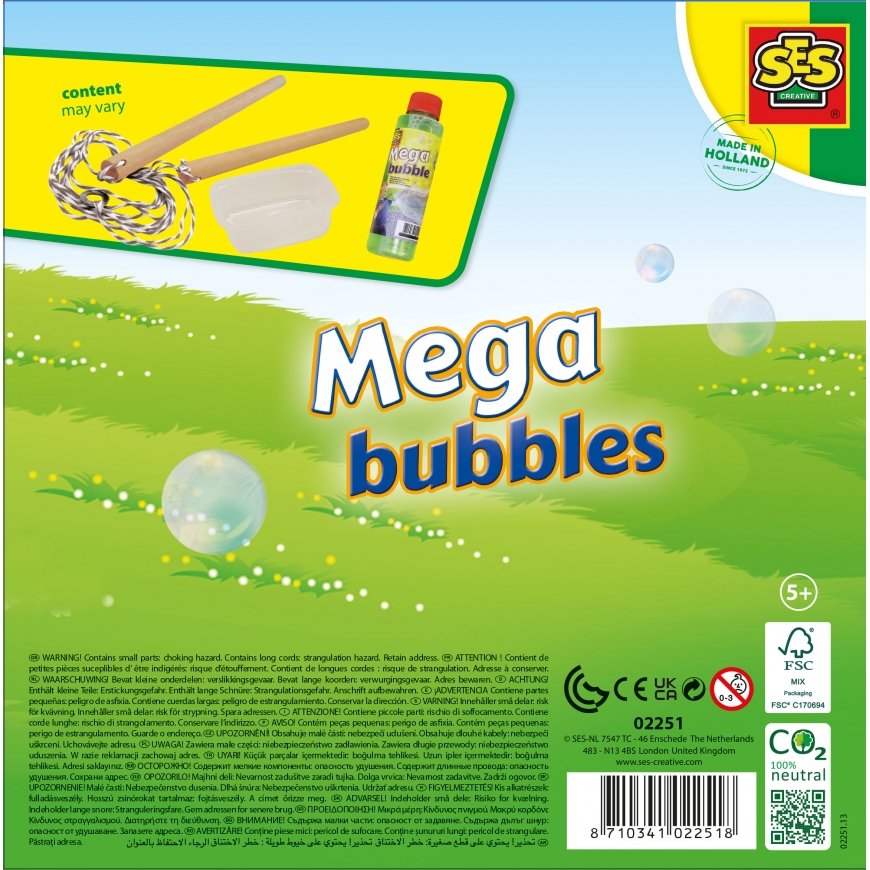 SES Creative Mega bubbles Ziepju burbuļi – 5