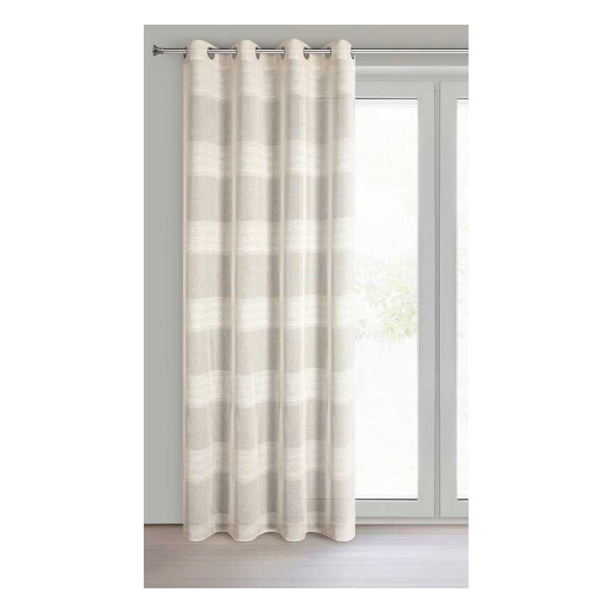 Eurofirany ZAS/AGATA/BEIGE 140X250 TRANSL. – 4