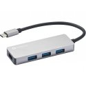 Sandberg 336-32 jaotur USB 3.2 Gen 1 (3.1 Gen 1) Type-C 5000 Mbit/s Hall Sandberg 336-32 jaotur USB 3.2 Gen 1 (3.1 Gen 1) Type-C 5000 Mbit/s Hall