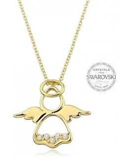 Levien Original gold-plated necklace Angel