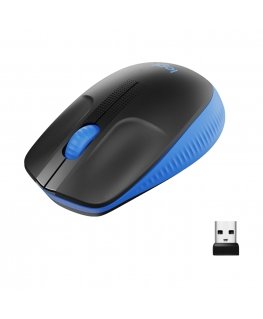 Logitech M190 компьютерная мышь Офисная Для обеих рук Беспроводной RF Оптический 1000 DPI