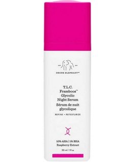 Drunk Elephant TLC Framboos Glycolic naktinis serumas, 30 ml