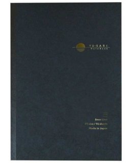 Nakabayashi Coltd Notebook "YU-SARI" B5, line 8mm-black NYN-B501-NU