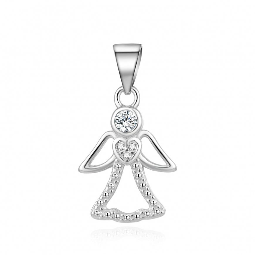 Beneto Gentle sidabrinis pendant Angel AGH656DL