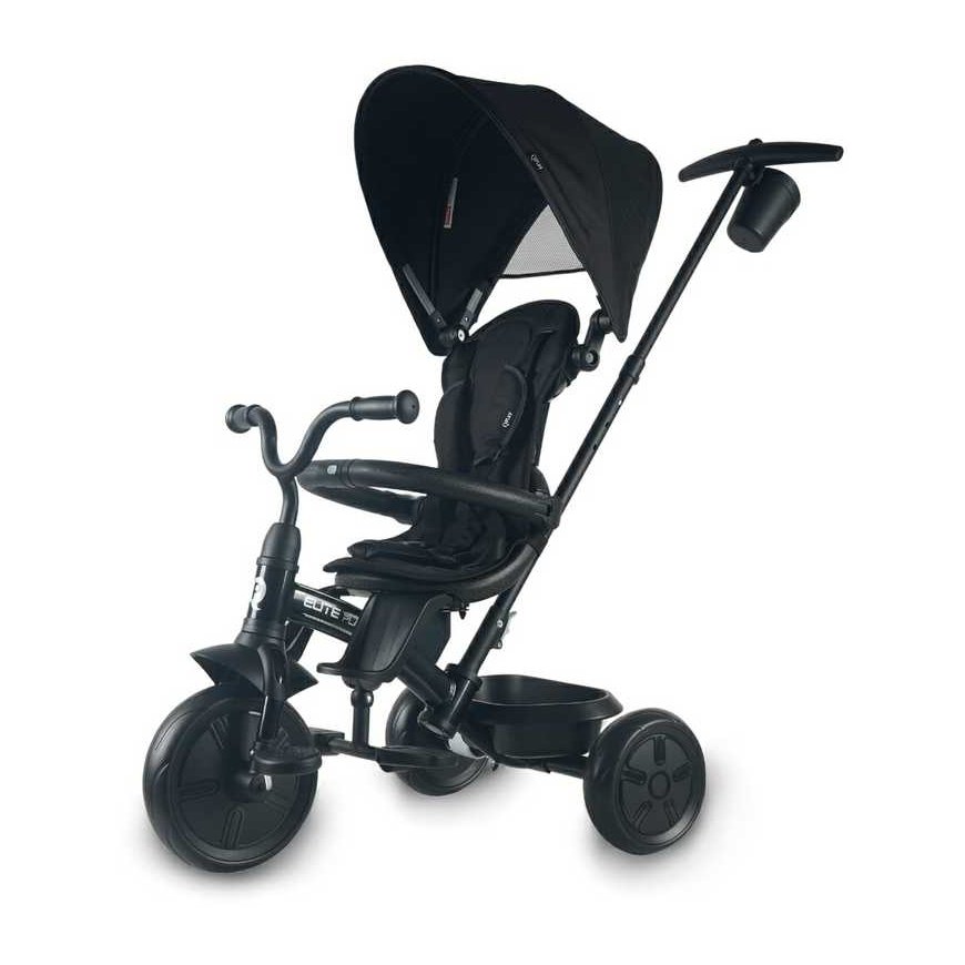 Qplay Triratis dviratukas Elite Platinum Juodas – 2