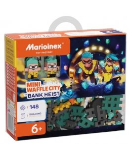 Marioinex *****Klocki wafle mini Napad na bank 148el 06712