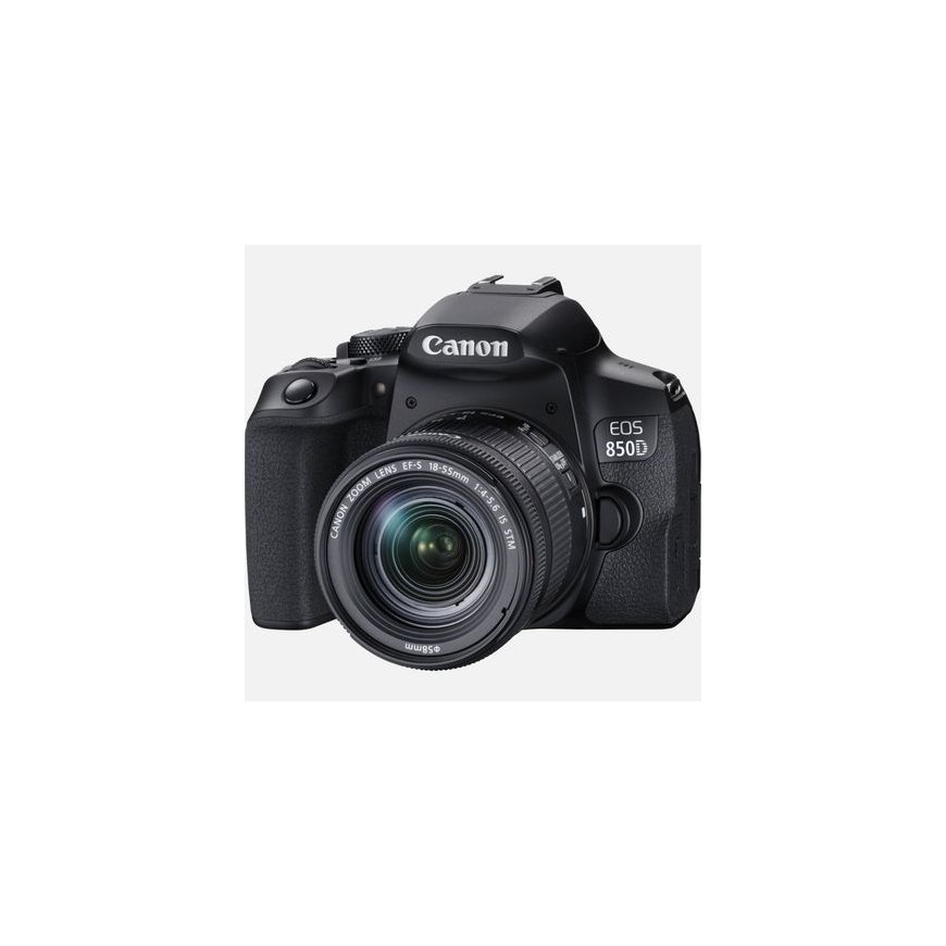 Canon EOS 850D SLR fotoaparato komplektas 24,1 MP CMOS 6000 x 4000 pikseliai Juoda – 3
