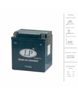 Landport Battery 30 Ah 385A EN 12V