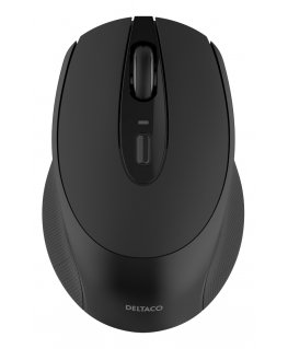 Deltaco MS-804 компьютерная мышь Для правой руки Беспроводной RF Оптический 1600 DPI