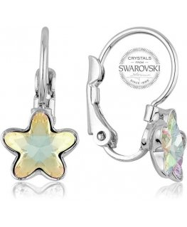 Levien Girl -korvakorut sateenkaarikristallilla STARBLOOM