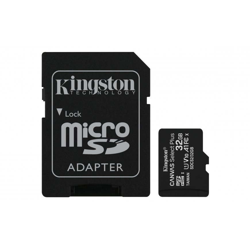 Kingston Technology Canvas Select Plus 32 GB MicroSDHC UHS-I Luokka 10 – 4