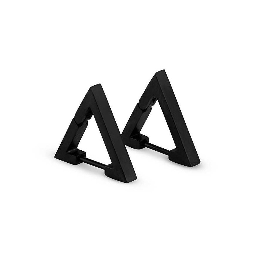 Troli Black triangle earrings KS-159