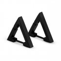 Troli Black triangle earrings KS-159 Troli Black triangle earrings KS-159