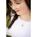 Agate Silver Necklace Tree of Life AGS1600/47 (chain, pendant) Agate Silver Necklace Tree of Life AGS1600/47 (chain, pendant)