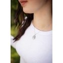 Agate Silver Necklace Tree of Life AGS1600/47 (chain, pendant) Agate Silver Necklace Tree of Life AGS1600/47 (chain, pendant)