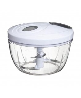 5five Simply Smart Vegetable Chopper with Blender Attachment, 2-in-1, Manual