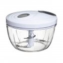 5five Simply Smart Vegetable Chopper with Blender Attachment, 2-in-1, Manual