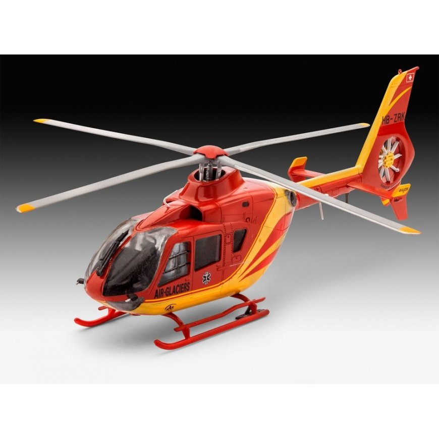 Revell EC135 Air-Glaciers Sukasparnio modelis Montavimo rinkinys 1:72 – 2
