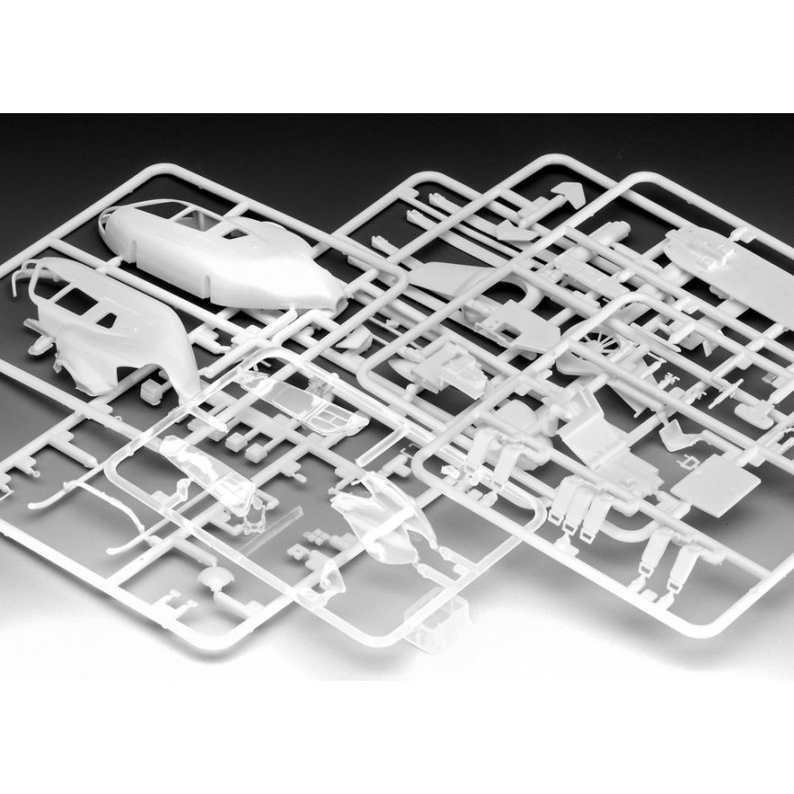Revell EC135 Air-Glaciers Rotorcraft model Assembly kit 1:72 – 3