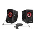 Mars Gaming MS1 loudspeaker Black, Red Wired 10 W Mars Gaming MS1 loudspeaker Black, Red Wired 10 W
