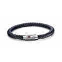 Tommy Hilfiger Trendy dark blue leather bracelet TH2701000