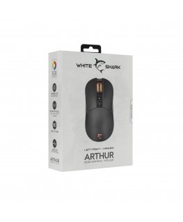 White Shark ARTHUR компьютерная мышь Игровой Для обеих рук USB тип-A Оптический 10000 DPI