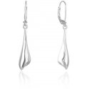 Beneto Fashion silver dangle earrings AGUC2706