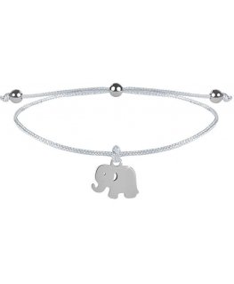 Troli String Bracelet White / Steel