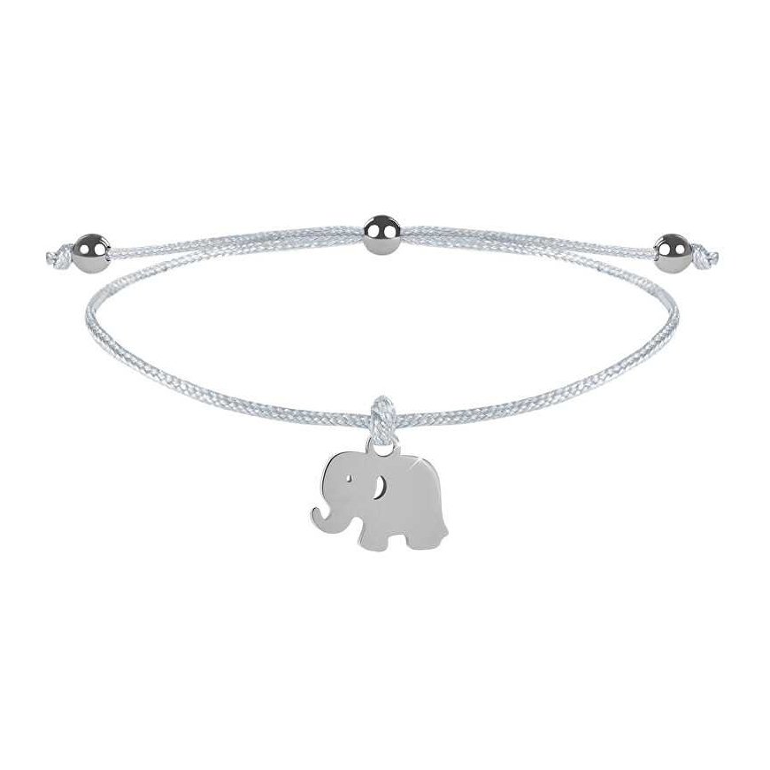 Troli String Bracelet White / Steel