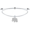Troli String Bracelet White / Steel Troli String Bracelet White / Steel