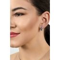 Brilio Silver Charming silver earrings with blue zircons EA294BW Brilio Silver Charming silver earrings with blue zircons EA294BW