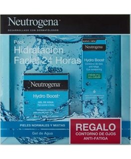 "Neutrogena Hydro Boost" drėkinamųjų veido odos priemonių rinkinys - kremas 50 ml , 2 vnt